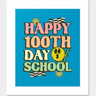 Happy 100th Day of School // Colorful Posters and Art